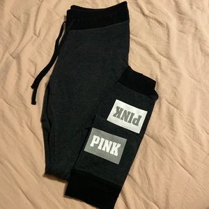 PINK Black Sweatpants